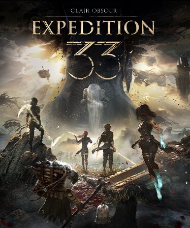 Official key art — the Expedition before the Monolith
